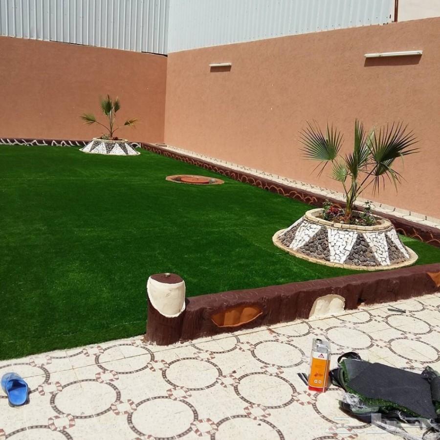 تنسيق حدائق وتصميم شلالات منزليه واستراحات