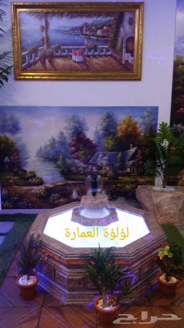 نوافير وشلالات فيبر تركية