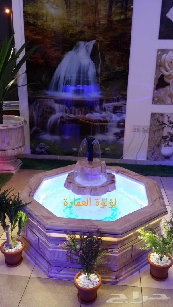 نوافير وشلالات فيبر تركية