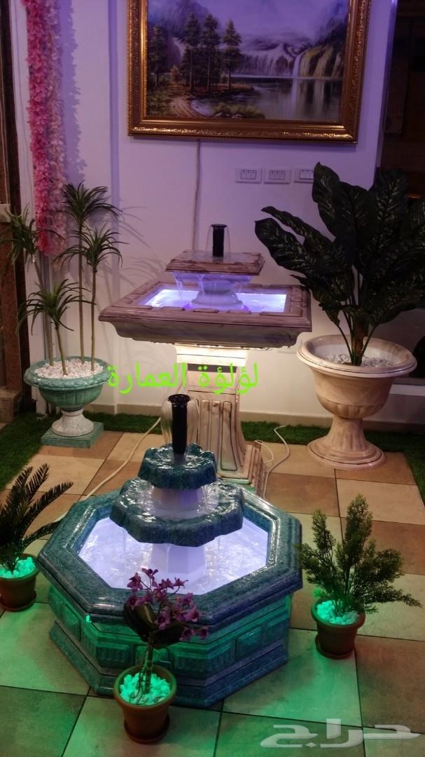 نوافير وشلالات فيبر تركية