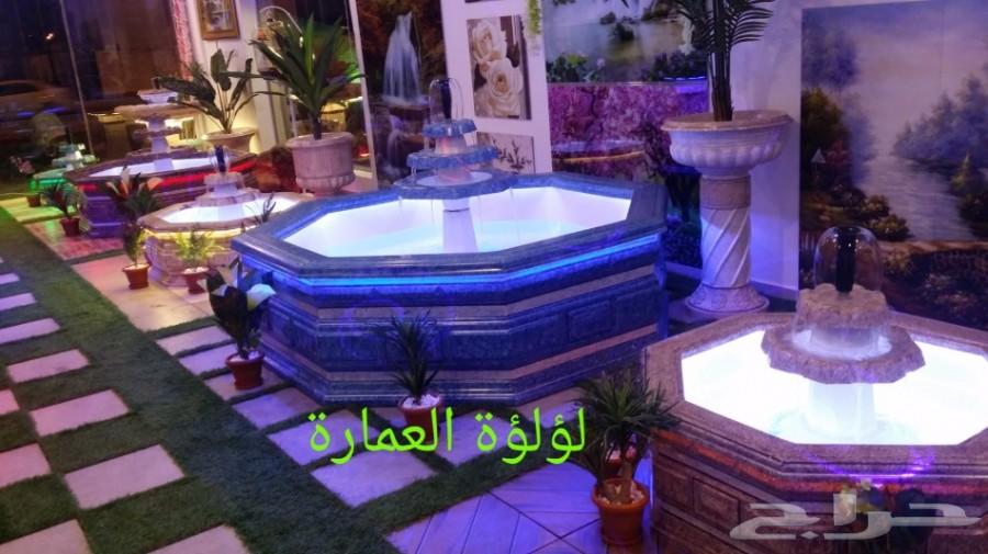 نوافير وشلالات فيبر تركية