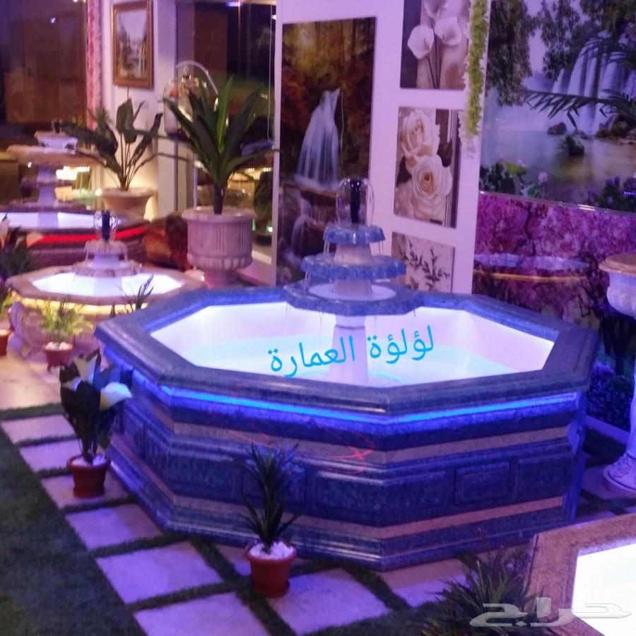 نوافير وشلالات فيبر تركية