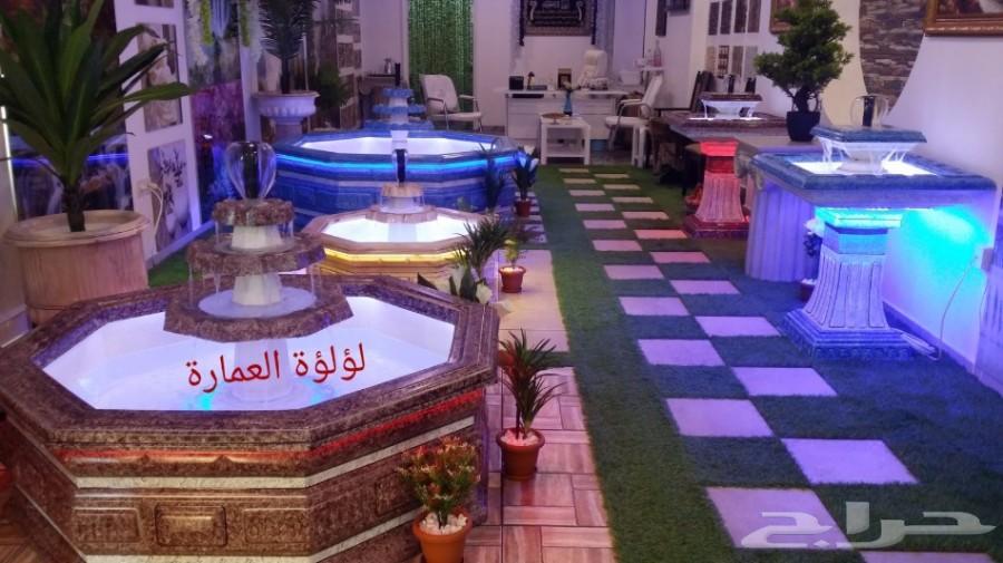 نوافير فيبرجلاس تركية جاهزة