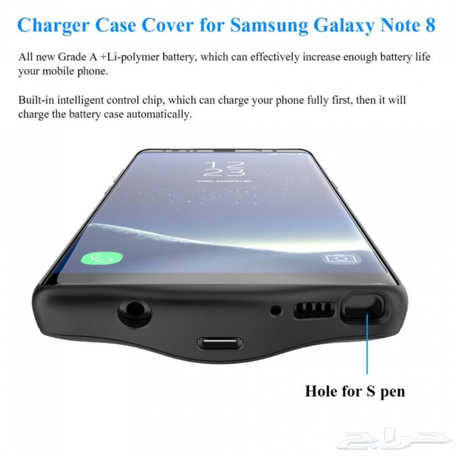 وداعا لمشكلة بطارية نوت Galaxy note 8