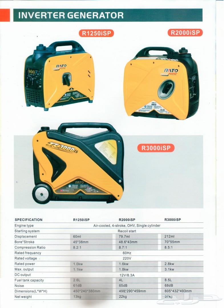 مولدات كهرباء راتو Generator Rato