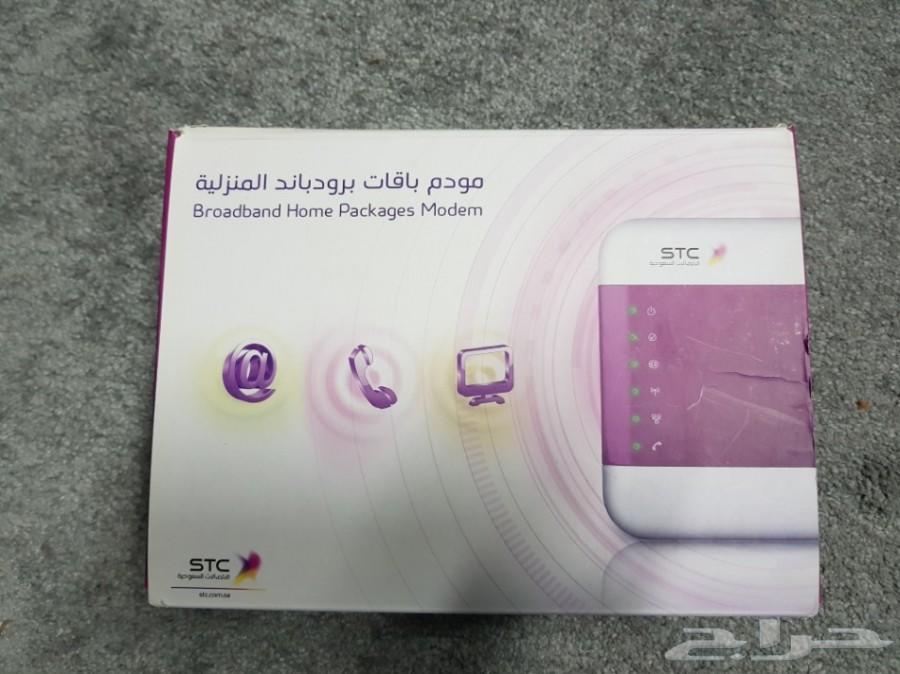 راوترات ADSL شبه جديدة بالكرتون