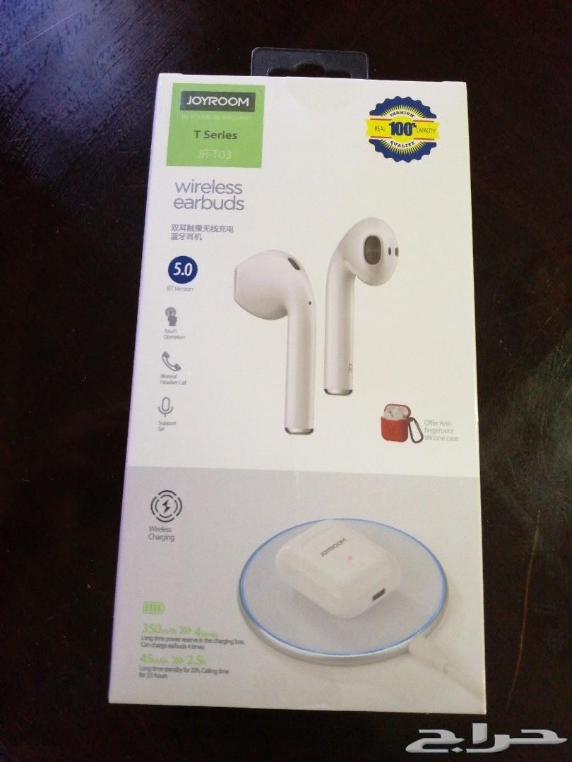 سماعات ابل ايفون Airpods ايربودز بلوتوث