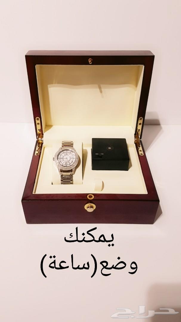 هدية صندوق خشبي فاخر VIP مع السماعة الذكية