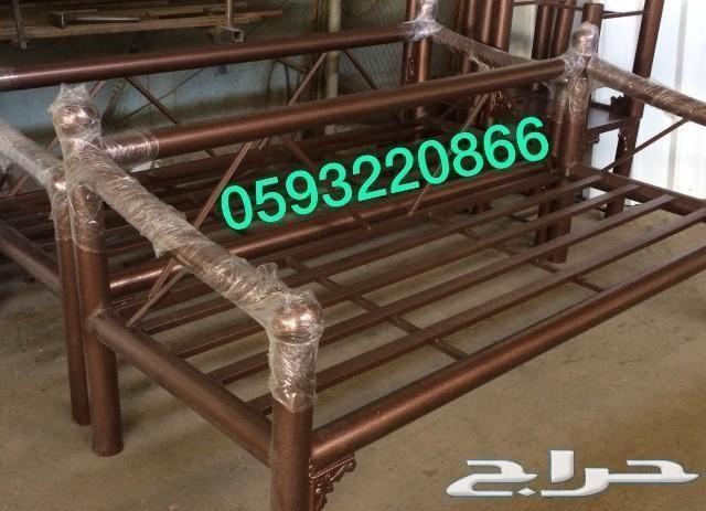 كراسي حديد للشاليهات والجلسات الخارجيه