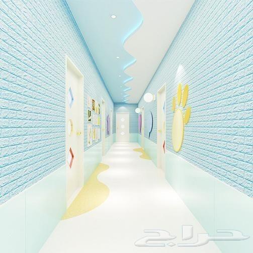 ورق جدران فوم 3D لاصق ذاتي