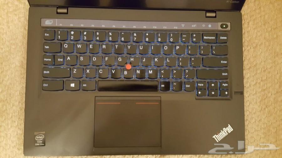 لاب توب Lenovo- لينوفو X1 Carbon- تش بار بصمه