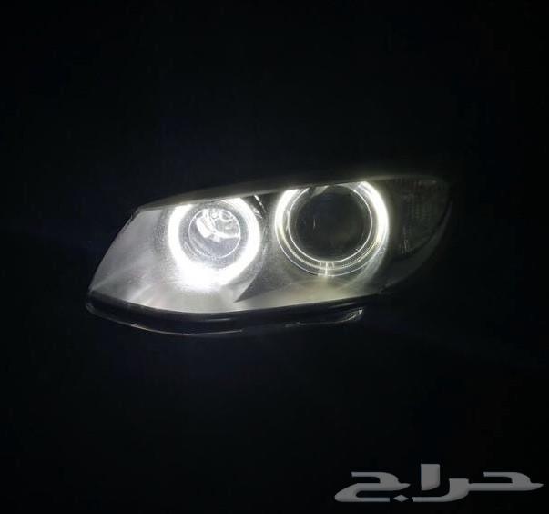 أنوار بيضاء لحلقات BMW بدون خطأ