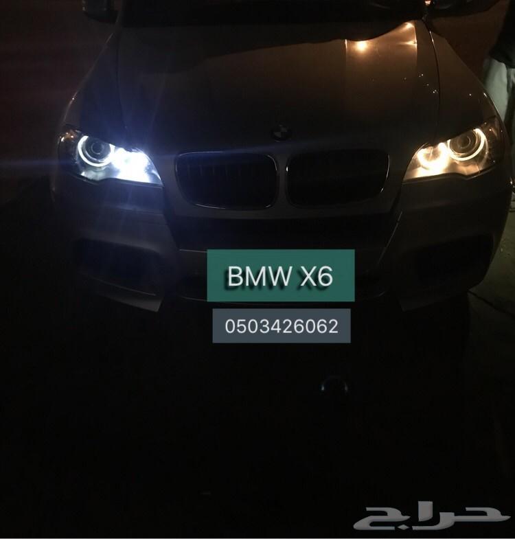 أنوار بيضاء لحلقات BMW بدون خطأ