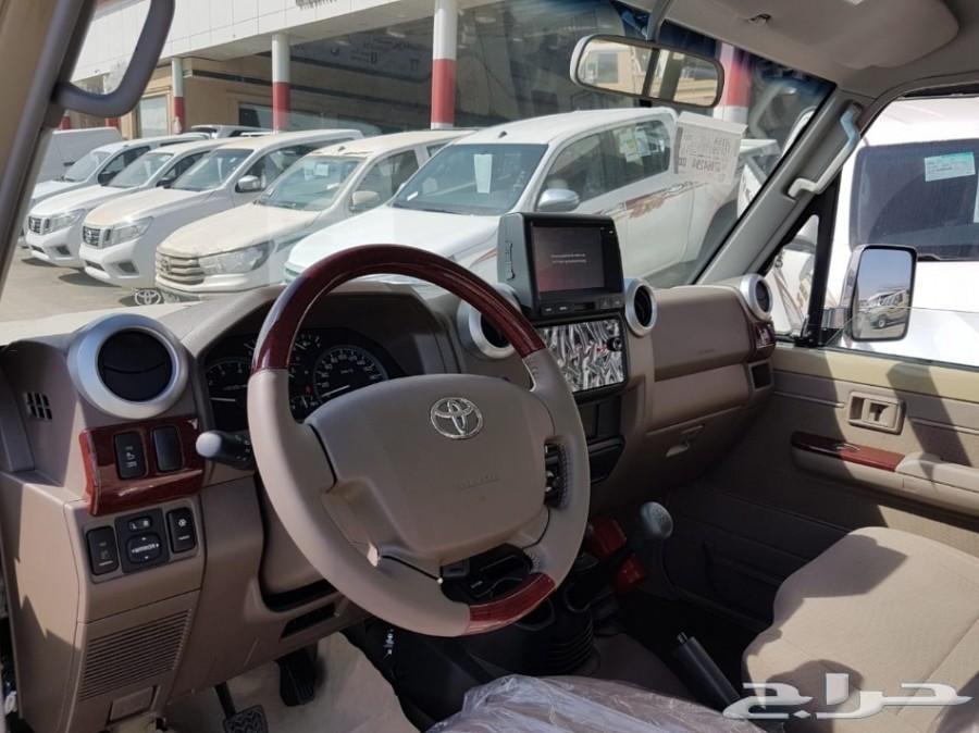 تويوتا لاندكروزر شاص رفرف فطيمى 2018 فل كامل