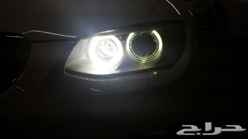 أنوار بيضاء لحلقات BMW بدون خطأ