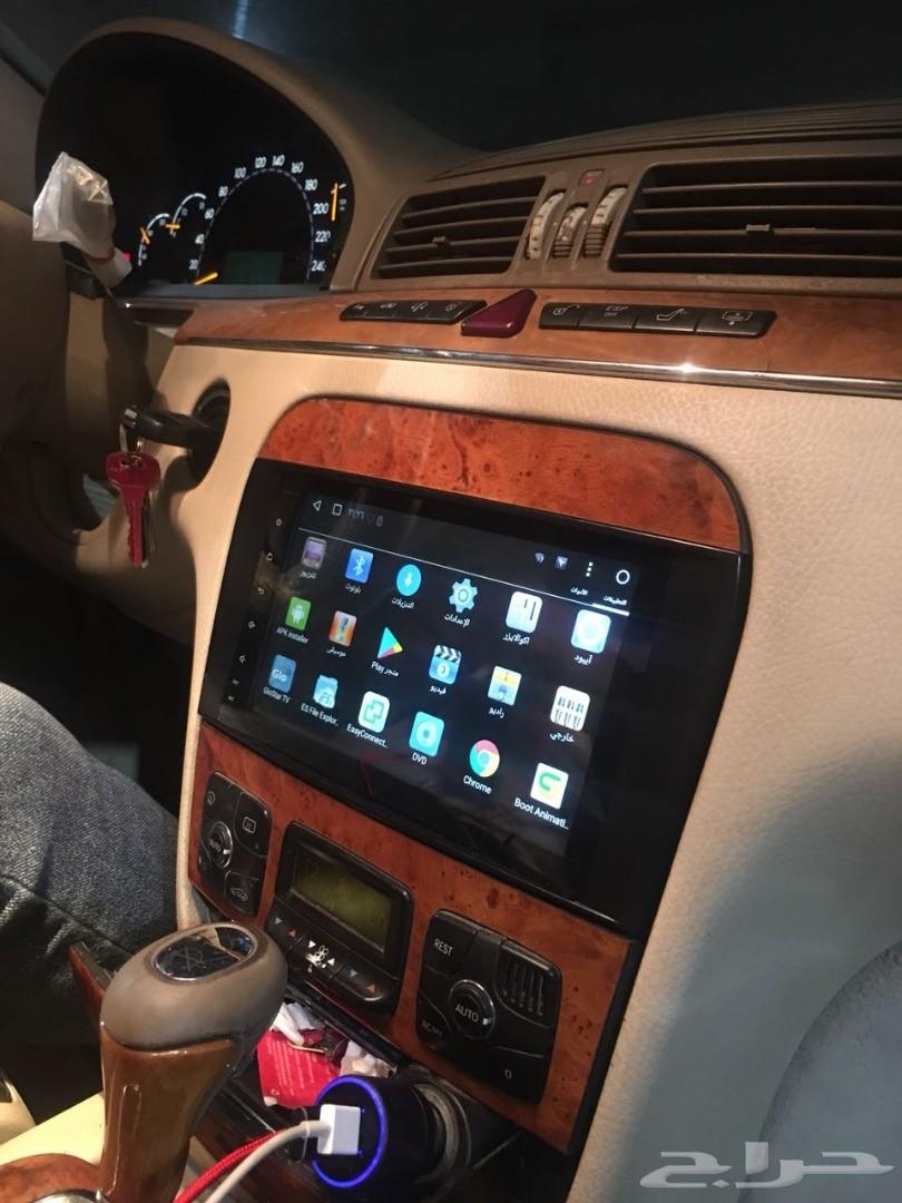 شاشة مرسيدس فياقرا اندرويد 10 انش