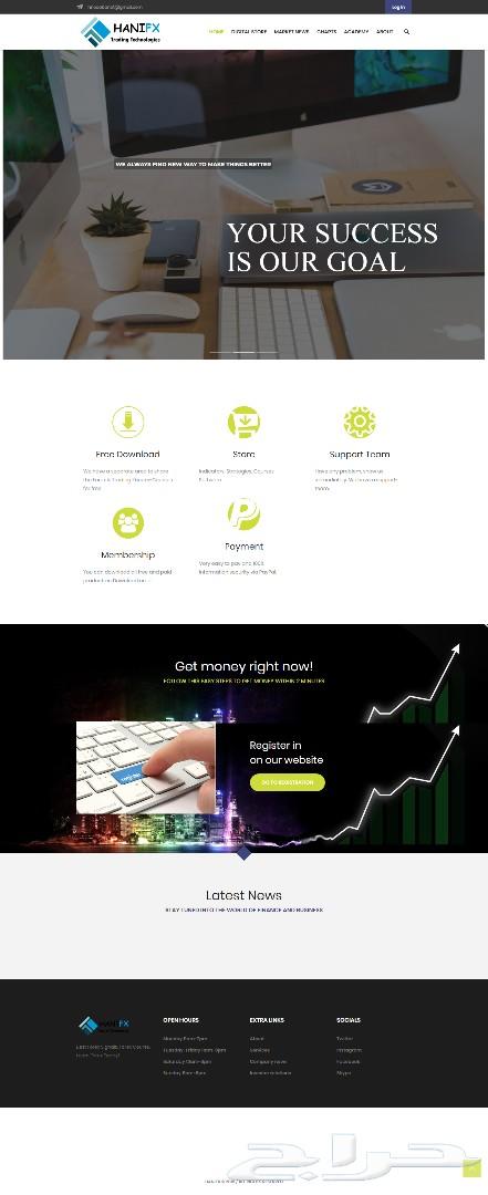 تصميم مواقع انترنت بإحترافية بأقل الأسعار