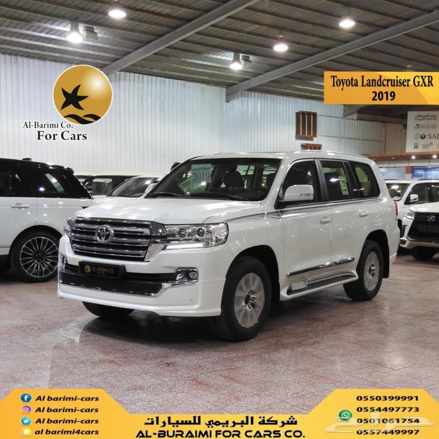 تويوتا لاندكروزر GXR موديل 2019 مخمل خليجي