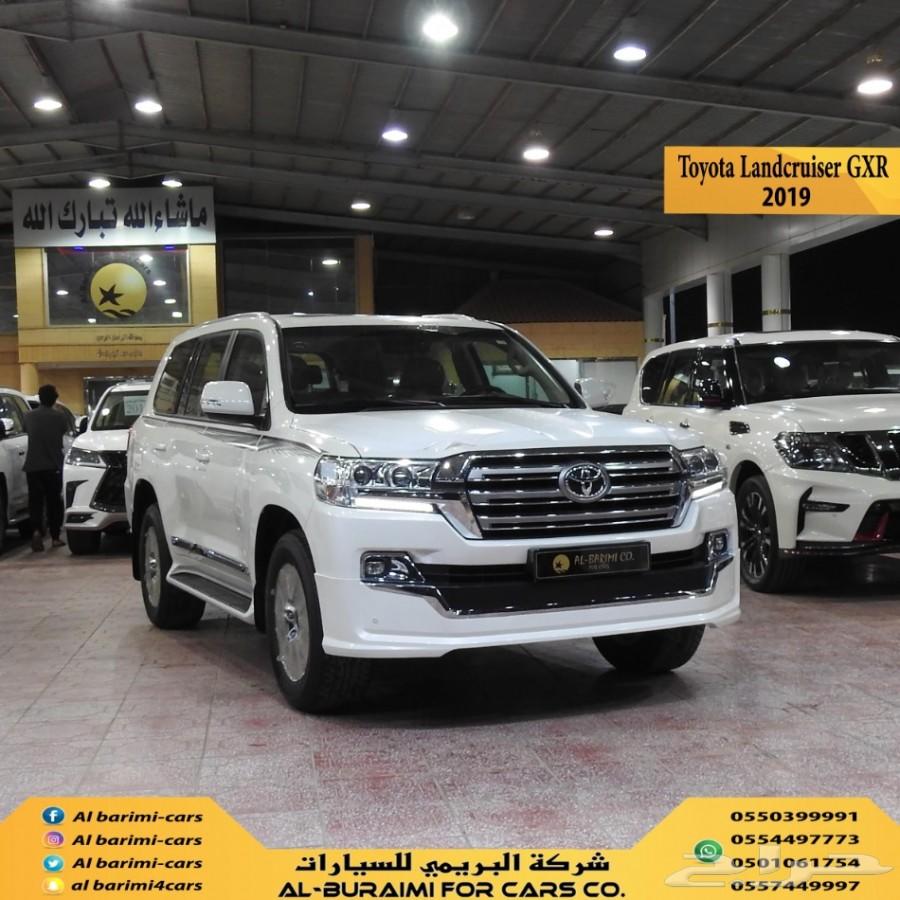 تويوتا لاندكروزر GXR موديل 2019 مخمل خليجي