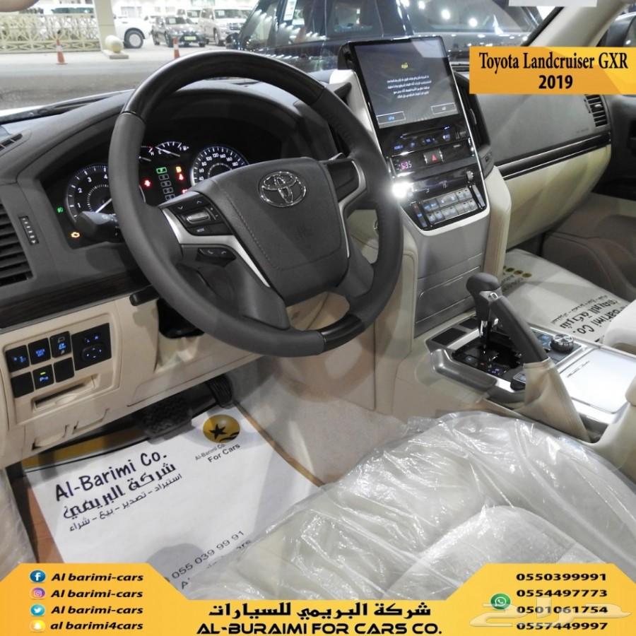 تويوتا لاندكروزر GXR موديل 2019 مخمل خليجي