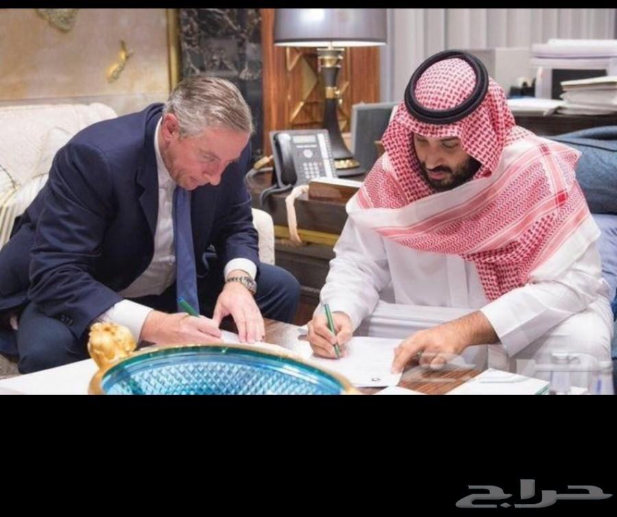 قلم الملك سلمان وولي العهد يوجد لدينا