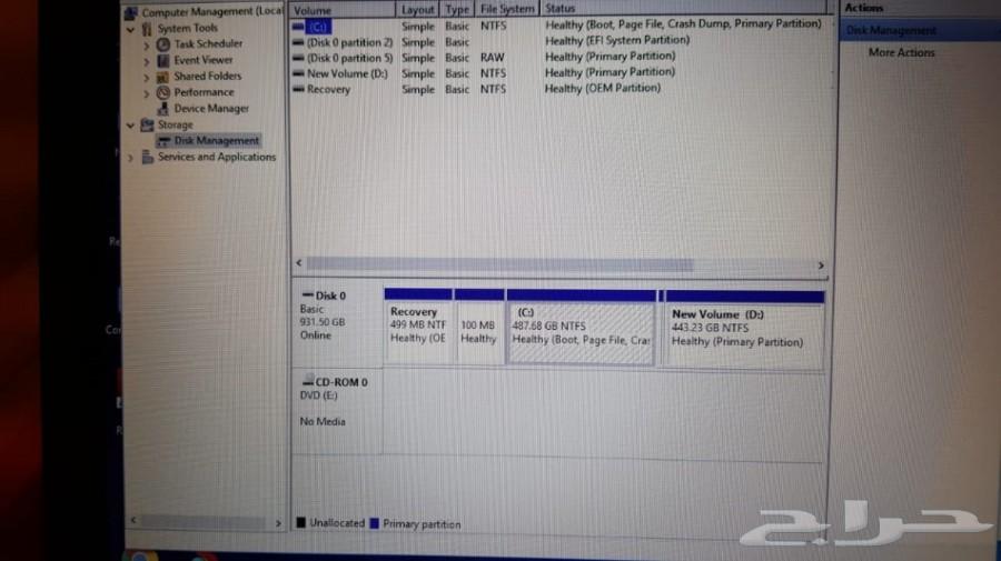 Dell Laptop-ديل لاب توب-إنتل كورi7 -رام 16gb