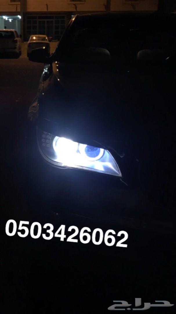 تغيير حلقاتBMW للأبيض بدون خطأ