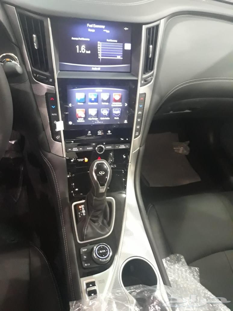 انفنتي Q50 موديل 2018 احمر - معرض سما فرع2