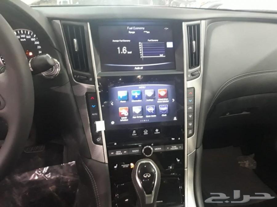 انفنتي Q50 موديل 2018 احمر - معرض سما فرع2