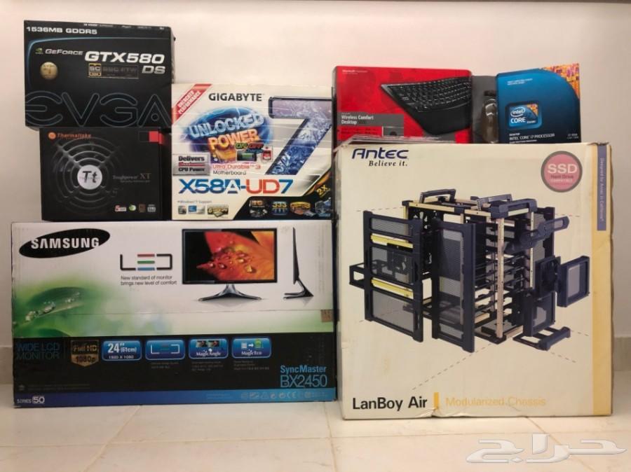 كمبيوتر العاب وتصميم تجميعه Gaming PC