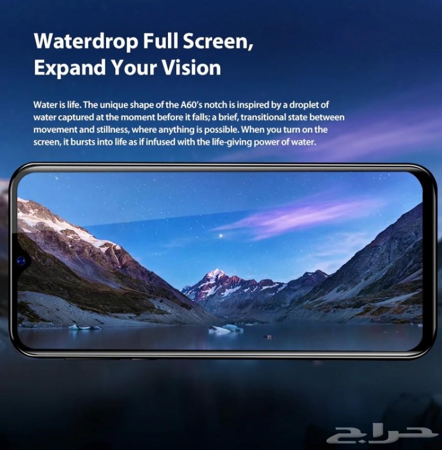 ب250 ريال جوال شاشة 6.1 waterdrop عملي وأنيق
