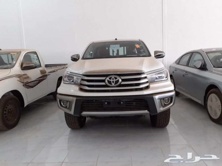 هايلوكس غمارتين 4x4 دبل بنزين 2019سعودي