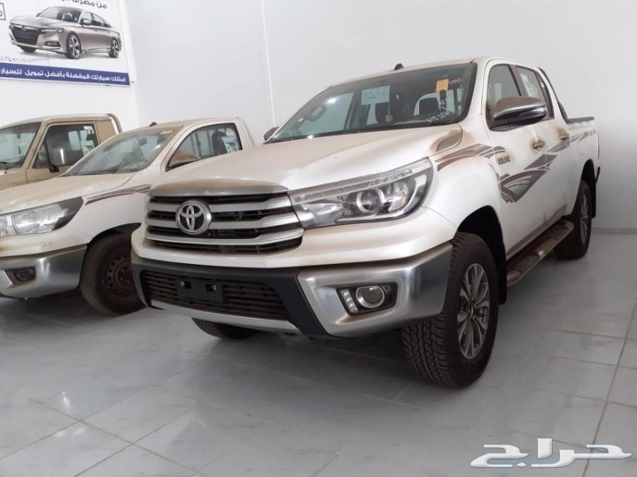 هايلوكس غمارتين 4x4 دبل بنزين 2019سعودي