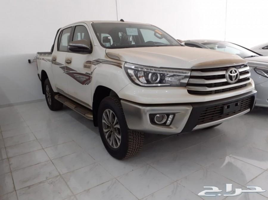هايلوكس غمارتين 4x4 دبل بنزين 2019سعودي