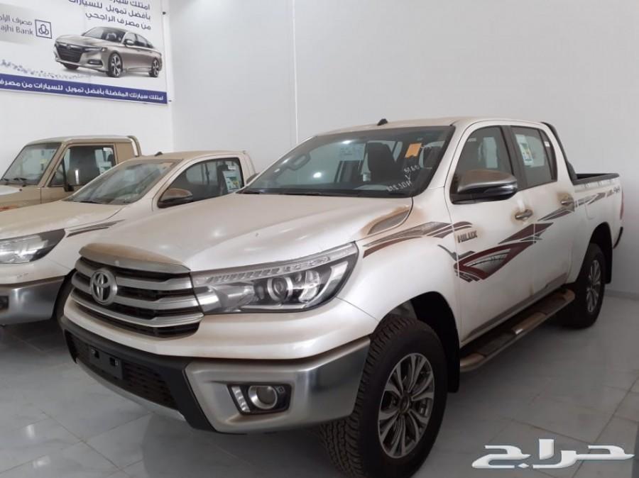 هايلوكس غمارتين 4x4 دبل بنزين 2019سعودي