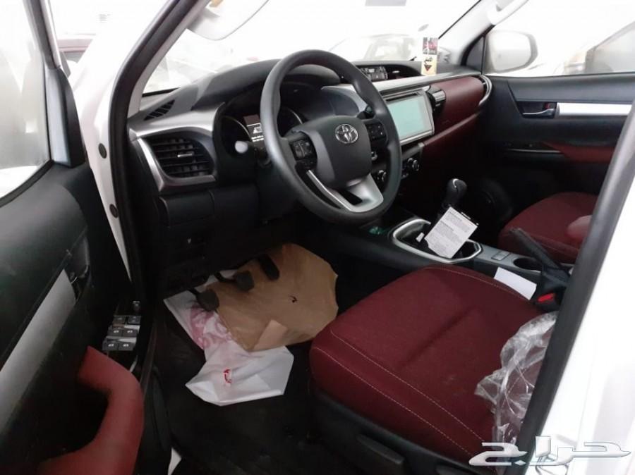 هايلوكس غمارتين 4x4 دبل بنزين 2019سعودي