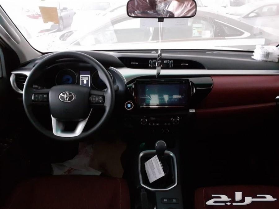 هايلوكس غمارتين 4x4 دبل بنزين 2019سعودي
