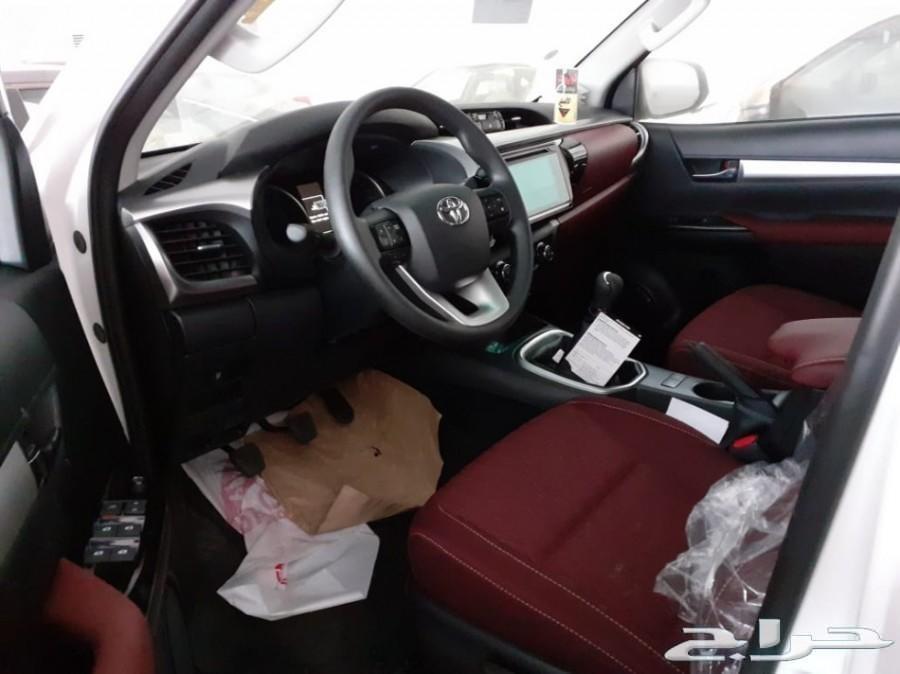 هايلوكس غمارتين 4x4 دبل بنزين 2019سعودي