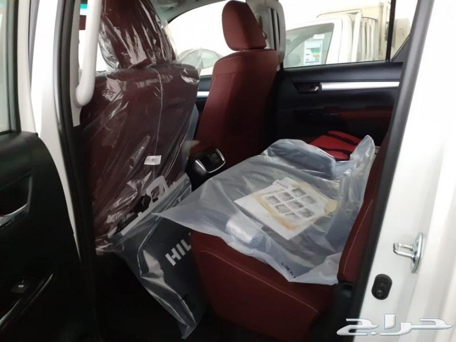 هايلوكس غمارتين 4x4 دبل بنزين 2019سعودي
