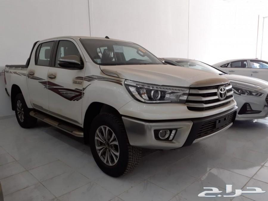 هايلوكس غمارتين 4x4 دبل بنزين 2019سعودي