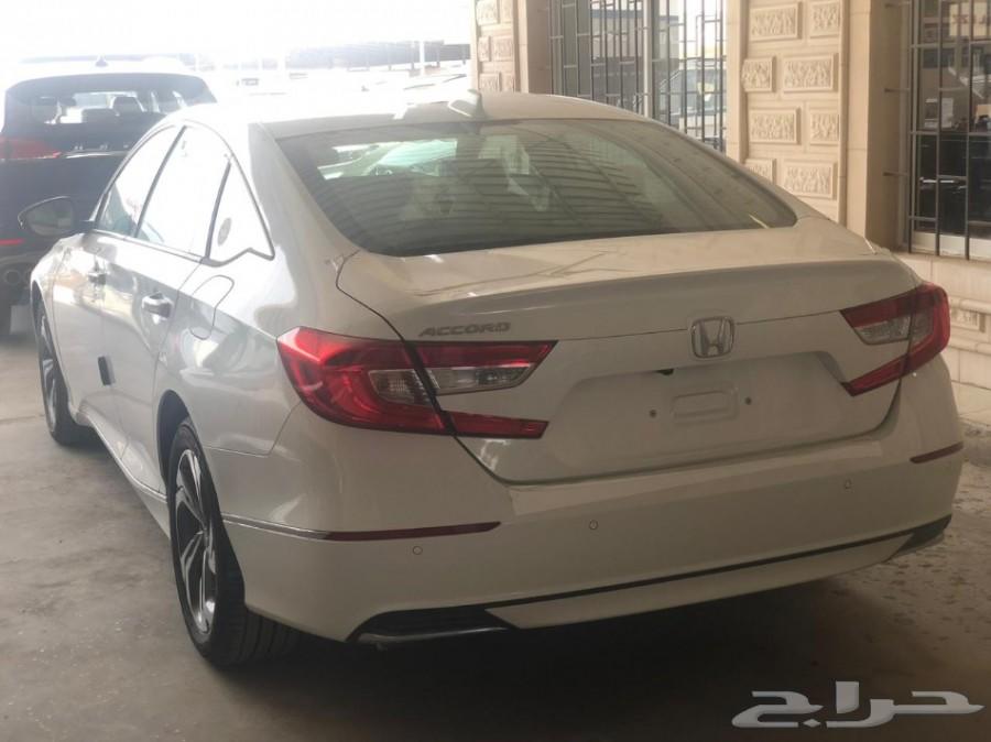 هوندا اكورد EX أبيض 2018 أصفار للبيع