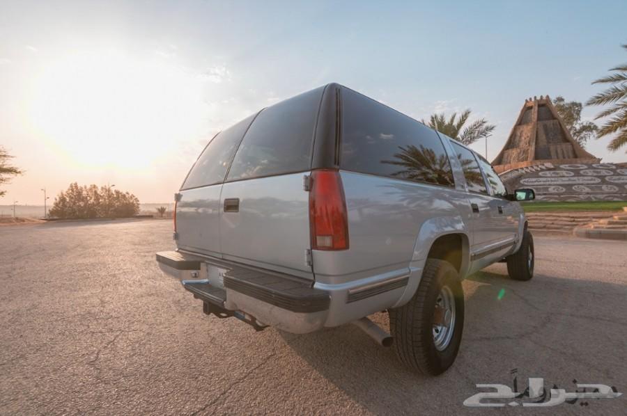 GMC نادرة سوبربان 97 دبل 454 مخزن 28 ألف كلم