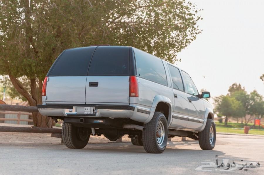 GMC نادرة سوبربان 97 دبل 454 مخزن 28 ألف كلم