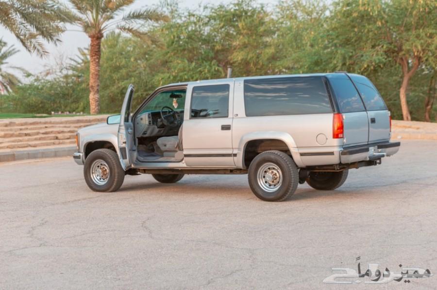 GMC نادرة سوبربان 97 دبل 454 مخزن 28 ألف كلم