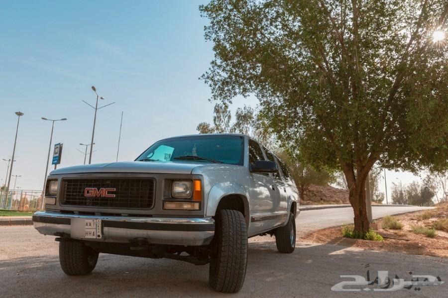 GMC نادرة سوبربان 97 دبل 454 مخزن 28 ألف كلم