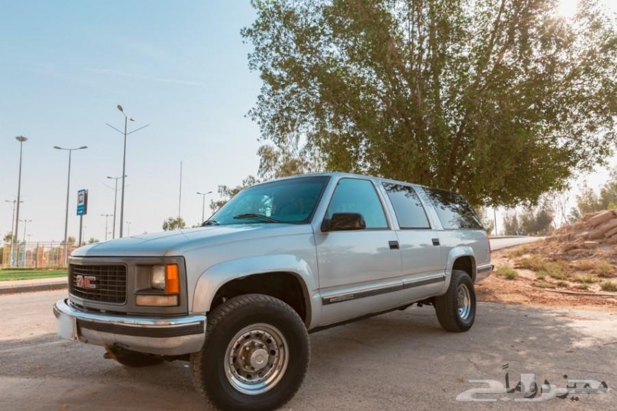 GMC نادرة سوبربان 97 دبل 454 مخزن 28 ألف كلم
