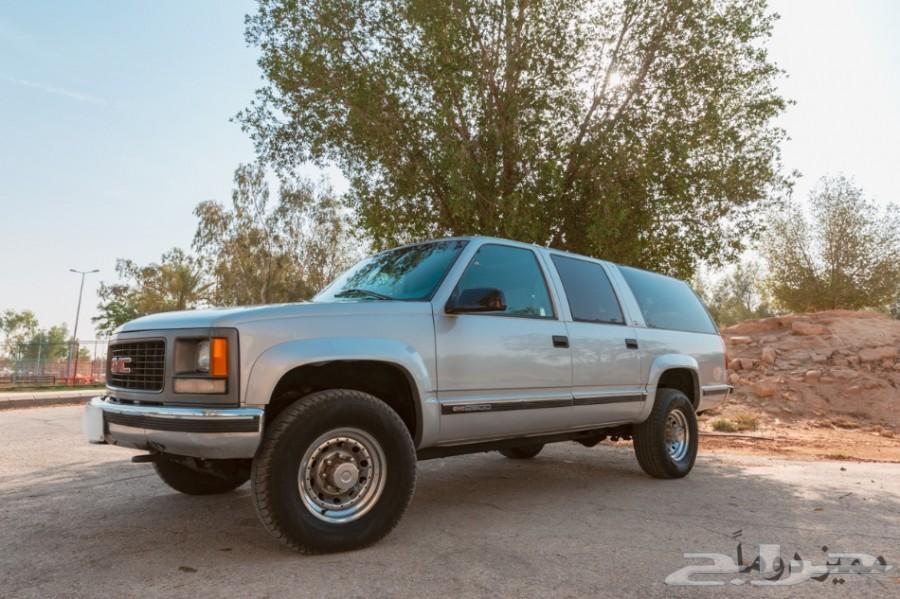 GMC نادرة سوبربان 97 دبل 454 مخزن 28 ألف كلم