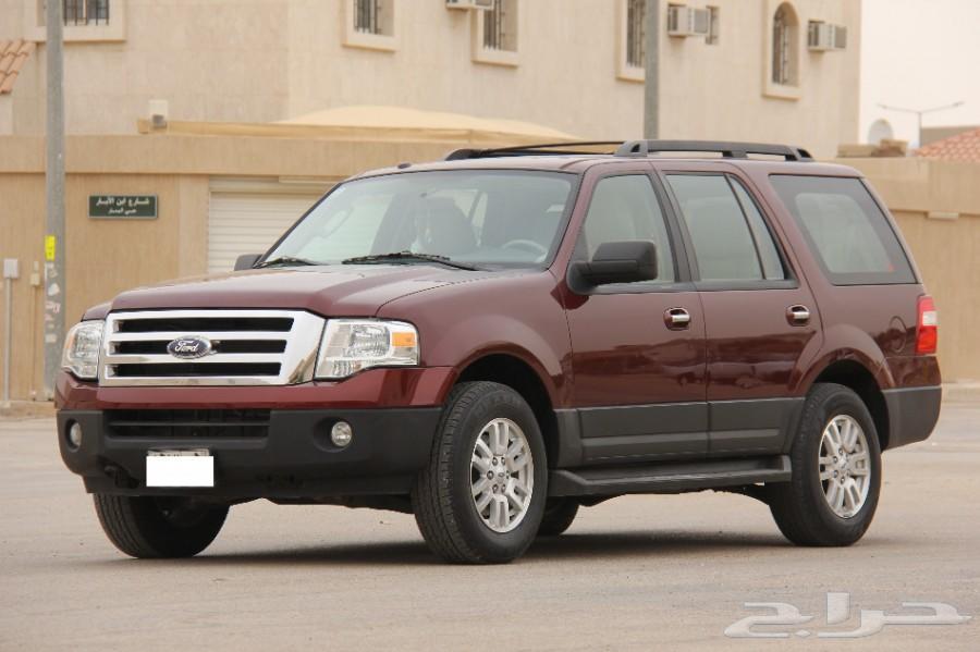 اكسبديشن 2013 احمر سعودي بدون دبل