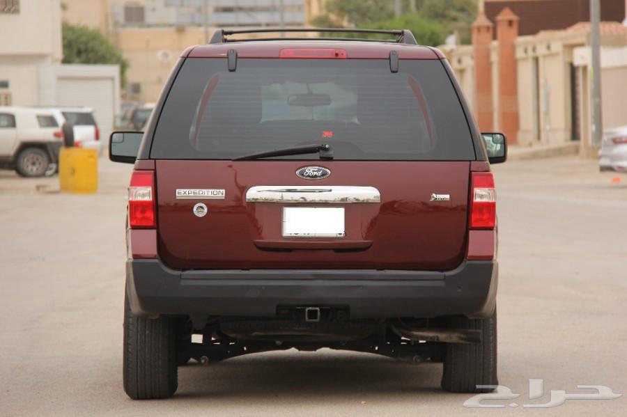 اكسبديشن 2013 احمر سعودي بدون دبل