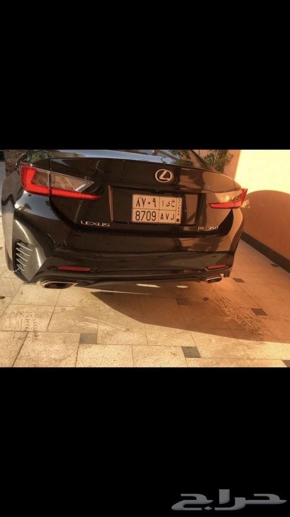 لكسز RCF350 2016 بحالة الوكالة - فل ممشى قليل